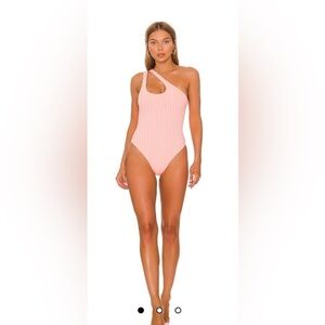 L*Space Phoebe one shoulder swimsuit - small - NWT